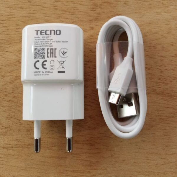 Chargeur - Charge Rapide - Blanc Super Propre