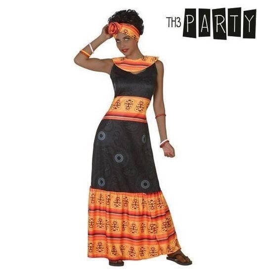 costume-pour-femme-africaine-noir-et-orange-2-pcs-1-520x550