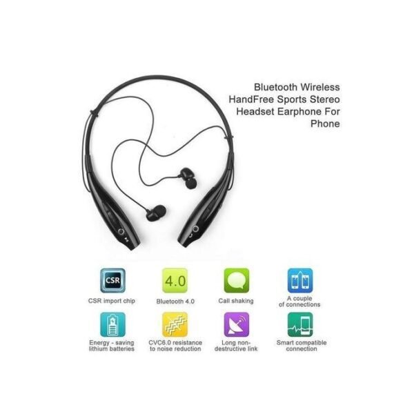 Hbs730 Wireless Bluetooth Headset Sports Bass Earphone