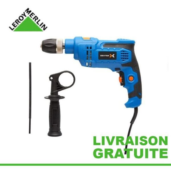 Perceuse Electrique Filaire à Percussion - 900W - Garantie 2 Ans
