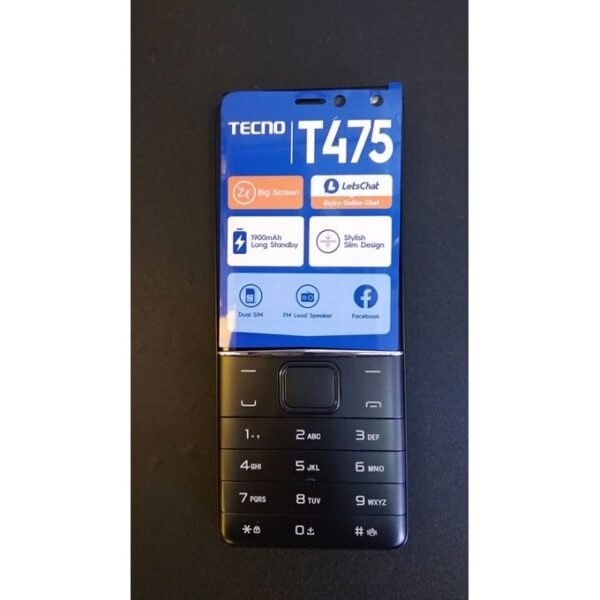 t475 dual sim camera batterie1900mah ecran 28 fm radio 