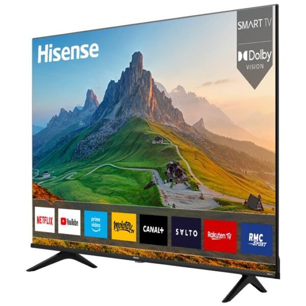 televiseur hisense smart tv android ecran 43 noir